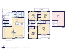 【東京都/練馬区谷原】練馬区谷原5丁目 新築一戸建て 間取り図