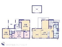 【東京都/練馬区大泉学園町】練馬区大泉学園町2丁目 新築一戸建て 間取り図