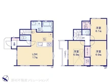 【東京都/練馬区東大泉】練馬区東大泉2丁目 新築一戸建て 間取り図