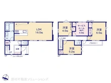 【東京都/西東京市下保谷】西東京市下保谷2丁目 新築一戸建て 間取り図