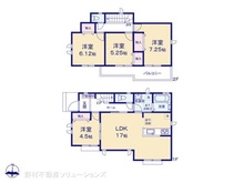 【東京都/練馬区西大泉】練馬区西大泉6丁目 新築一戸建て 間取り図