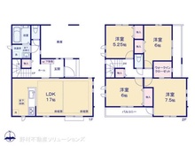 【東京都/練馬区三原台】練馬区三原台1丁目 新築一戸建て 間取り図