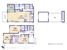 【東京都/練馬区東大泉】練馬区東大泉2丁目 新築一戸建て 間取り図