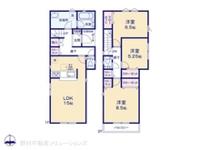【東京都/練馬区大泉町】練馬区大泉町4丁目 新築一戸建て 間取り図