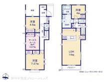 【東京都/練馬区下石神井】練馬区下石神井1丁目 新築一戸建て 間取り図