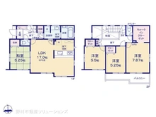 【東京都/練馬区三原台】練馬区三原台2丁目 新築一戸建て 間取り図