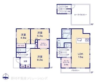 【東京都/練馬区西大泉】練馬区西大泉5丁目 新築一戸建て 間取り図