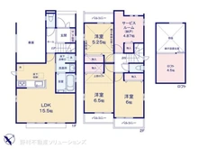 【東京都/練馬区下石神井】練馬区下石神井2丁目 新築一戸建て 間取り図