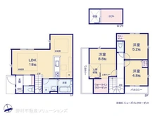 【東京都/練馬区南大泉】練馬区南大泉2丁目 新築一戸建て 間取り図