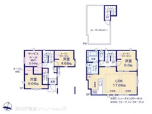【東京都/荒川区西日暮里】荒川区西日暮里1丁目 新築一戸建て 間取り図