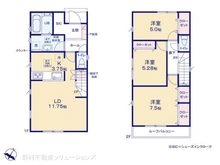【埼玉県/さいたま市大宮区堀の内町】さいたま市大宮区堀の内町2丁目 新築一戸建て 間取り図