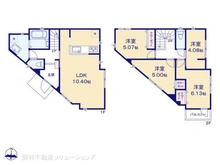 【埼玉県/さいたま市大宮区堀の内町】さいたま市大宮区堀の内町3丁目 新築一戸建て 間取り図