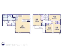 【埼玉県/さいたま市大宮区天沼町】さいたま市大宮区天沼町2丁目 新築一戸建て 間取り図