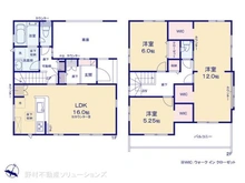 【埼玉県/さいたま市北区奈良町】さいたま市北区奈良町 新築一戸建て 間取り図