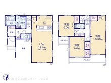 【埼玉県/さいたま市大宮区堀の内町】さいたま市大宮区堀の内町2丁目 新築一戸建て 間取り図