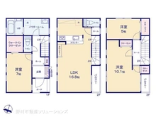 【埼玉県/さいたま市大宮区上小町】さいたま市大宮区上小町 新築一戸建て 間取り図