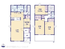 【埼玉県/さいたま市見沼区大和田町】さいたま市見沼区大和田町2丁目 新築一戸建て 間取り図