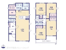 【埼玉県/さいたま市見沼区大和田町】さいたま市見沼区大和田町2丁目 新築一戸建て 間取り図