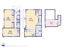 【埼玉県/さいたま市北区日進町】さいたま市北区日進町2丁目 新築一戸建て 間取り図