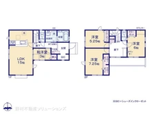 【埼玉県/さいたま市北区今羽町】さいたま市北区今羽町 新築一戸建て 間取り図