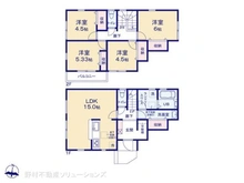 【埼玉県/さいたま市見沼区堀崎町】さいたま市見沼区堀崎町 新築一戸建て 間取り図