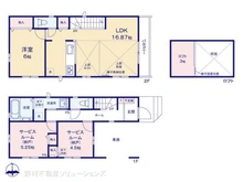 【埼玉県/さいたま市北区盆栽町】さいたま市北区盆栽町 新築一戸建て 間取り図
