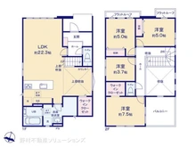 【埼玉県/さいたま市大宮区三橋】さいたま市大宮区三橋4丁目 新築一戸建て 間取り図