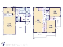 【埼玉県/さいたま市大宮区堀の内町】さいたま市大宮区堀の内町2丁目 新築一戸建て 間取り図