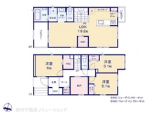 【埼玉県/さいたま市北区宮原町】さいたま市北区宮原町2丁目 新築一戸建て 間取り図