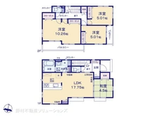 【埼玉県/さいたま市北区別所町】さいたま市北区別所町 新築一戸建て 間取り図