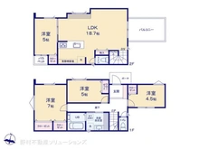 【埼玉県/さいたま市北区奈良町】さいたま市北区奈良町 新築一戸建て 間取り図