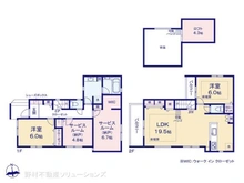 【埼玉県/さいたま市見沼区堀崎町】さいたま市見沼区堀崎町 新築一戸建て 間取り図