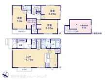 【埼玉県/さいたま市大宮区三橋】さいたま市大宮区三橋2丁目 新築一戸建て 間取り図