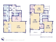 【埼玉県/さいたま市見沼区大字南中野】さいたま市見沼区大字南中野 新築一戸建て 間取り図