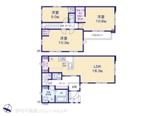 【埼玉県/さいたま市大宮区北袋町】さいたま市大宮区北袋町2丁目 新築一戸建て 間取り図