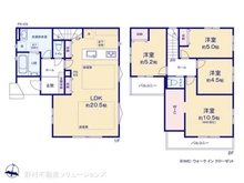 【埼玉県/さいたま市見沼区堀崎町】さいたま市見沼区堀崎町 新築一戸建て 間取り図