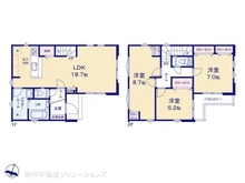 【埼玉県/さいたま市大宮区大成町】さいたま市大宮区大成町2丁目 新築一戸建て 間取り図