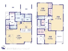 【埼玉県/さいたま市北区別所町】さいたま市北区別所町 新築一戸建て 間取り図