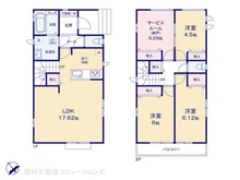 【埼玉県/さいたま市北区本郷町】さいたま市北区本郷町 新築一戸建て 間取り図