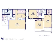 【埼玉県/さいたま市見沼区堀崎町】さいたま市見沼区堀崎町 新築一戸建て 間取り図