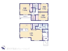 【埼玉県/さいたま市大宮区天沼町】さいたま市大宮区天沼町2丁目 新築一戸建て 間取り図