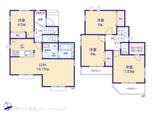 【埼玉県/さいたま市見沼区堀崎町】さいたま市見沼区堀崎町 新築一戸建て 間取り図