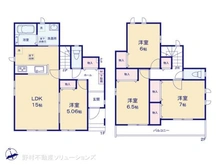 【埼玉県/さいたま市見沼区堀崎町】さいたま市見沼区堀崎町 新築一戸建て 間取り図