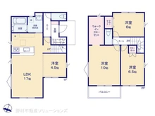 【埼玉県/さいたま市見沼区島町】さいたま市見沼区島町 新築一戸建て 間取り図