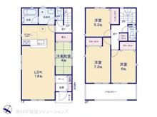 【埼玉県/さいたま市見沼区丸ヶ崎町】さいたま市見沼区丸ヶ崎町 新築一戸建て 間取り図