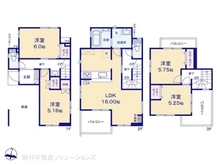 【埼玉県/さいたま市大宮区大成町】さいたま市大宮区大成町2丁目 新築一戸建て 間取り図
