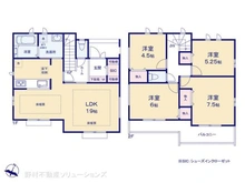 【東京都/八王子市めじろ台】八王子市めじろ台3丁目 新築一戸建て 間取り図