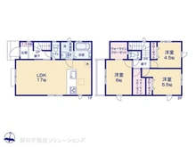 【東京都/日野市日野本町】日野市日野本町4丁目 新築一戸建て 間取り図