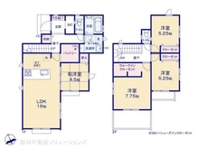 【東京都/日野市新町】日野市新町2丁目 新築一戸建て 間取り図