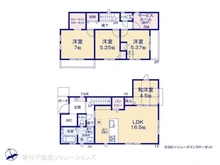 【東京都/日野市新町】日野市新町2丁目 新築一戸建て 間取り図